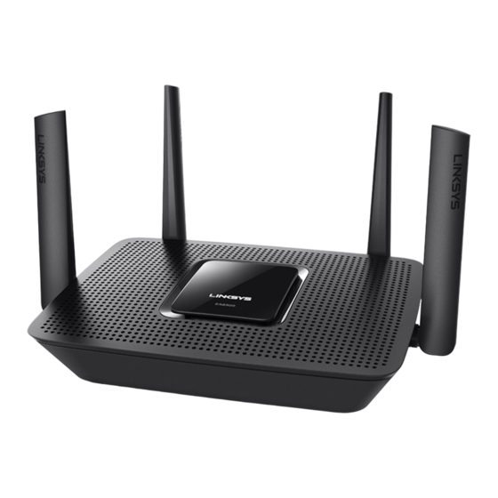 Linksys MAX-STREAM AC2200 Manuales