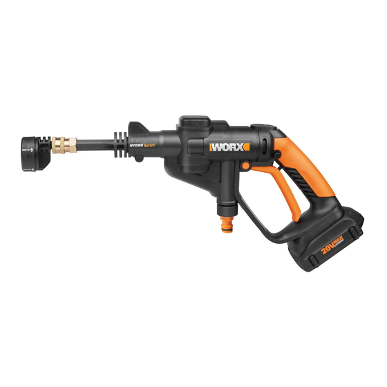 Worx HYDROSHOT WG629 Manuales