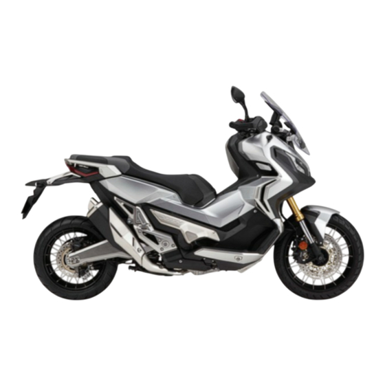 Honda ADV750 Manual De Instrucciones
