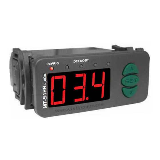 Full Gauge Controls MT-512Ri plus Manual De Instrucciones