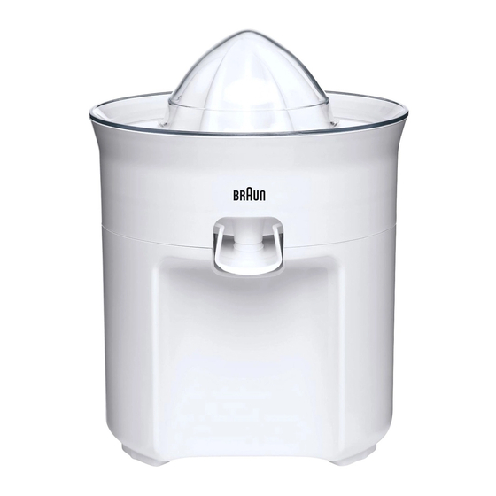 Braun TributeCollection CJ 3050 Manual De Instrucciones