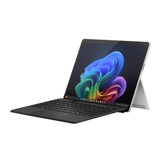 Microsoft Surface Pro Manual De Instrucciones