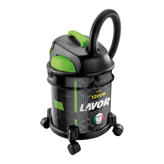 Lavor RUDY 1200 S Manual De Instrucciones