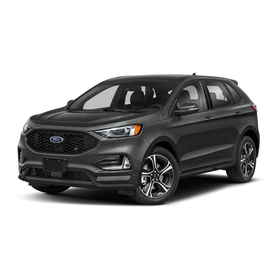 Ford EDGE 2021 Manual Del Usuario