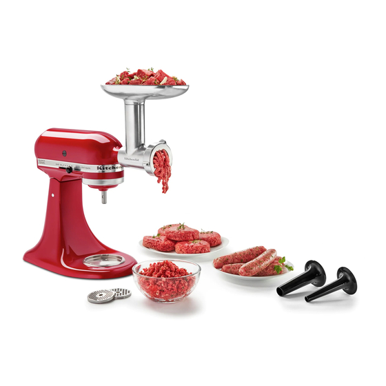 KitchenAid KSMMGA Manual De Instrucciones