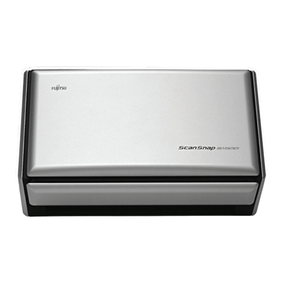 Fujitsu ScanSnap S1500 Guía De Solución De Problemas