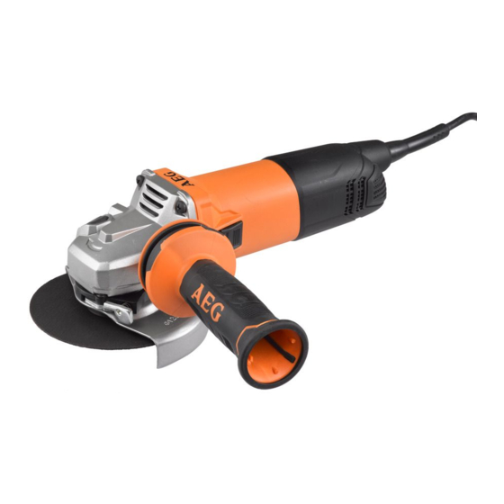AEG WS 10-115 S Manual Original