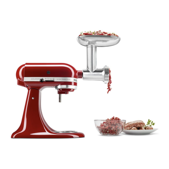 KitchenAid KSMMGA Manual De Instrucciones