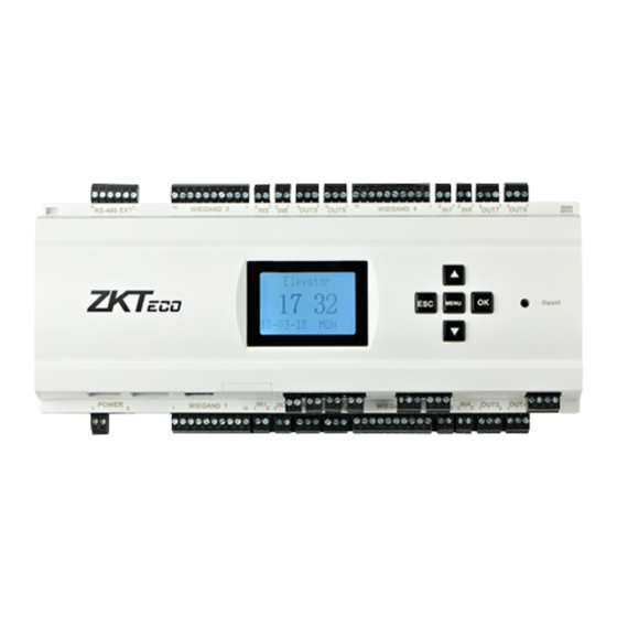 ZKTeco EC10 Guia De Inicio Rapido