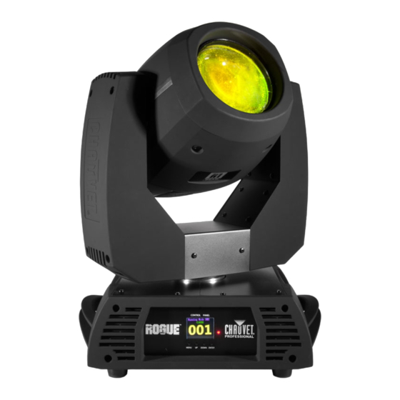 Chauvet Professional Rogue R1 Beam Guia De Inicio Rapido