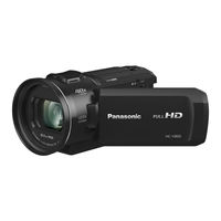 Panasonic HC-V800 Instrucciones De Funcionamiento