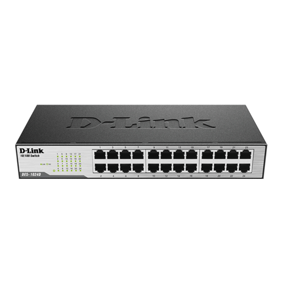 D-Link DES-1024D Manual De Instrucciones
