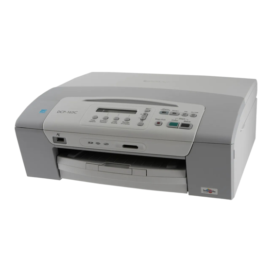 Brother DCP-165C Guía De Configuración Rápida
