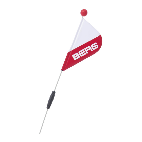 BERG Biky Safety Flag Manual De Usuario