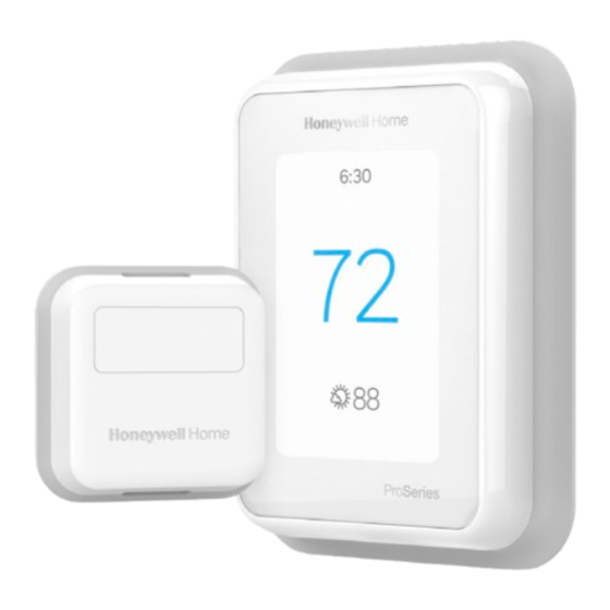 Honeywell T10 Pro Guia Del Usuario