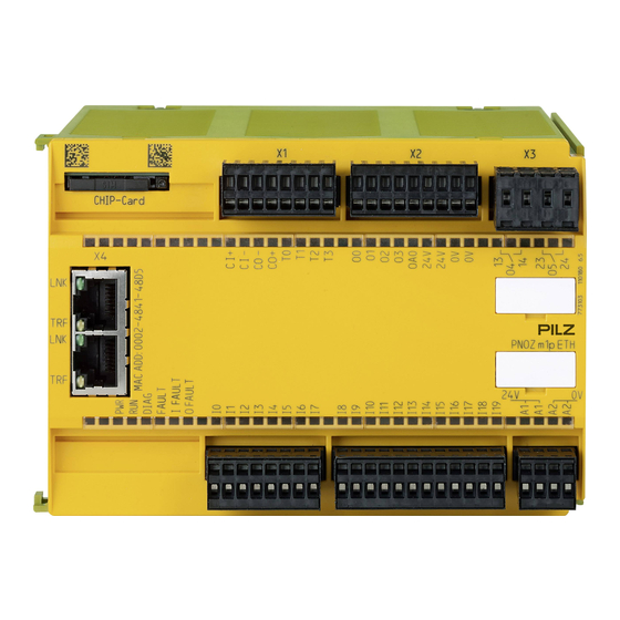 Pilz PNOZ m1p Instrucciones De Uso