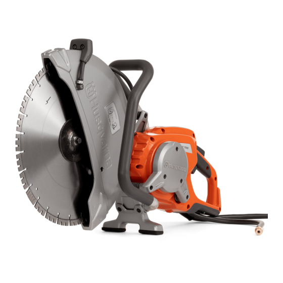Husqvarna K 7000 Manual De Usuario