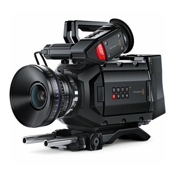 Blackmagic URSA Mini Manual Del Usario