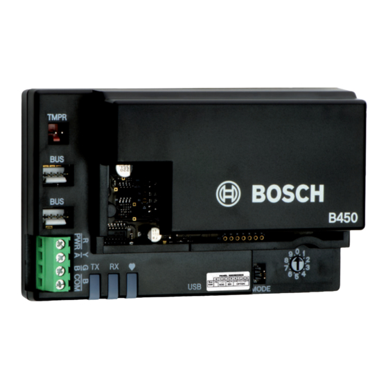 Bosch Conettix B450 Manual Del Usario