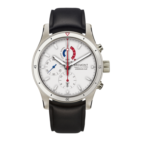 Bremont REGATTA AC Manual Del Usuario