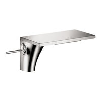 Hansgrohe AXOR Massaud 18210001 Instrucciones De Montaje