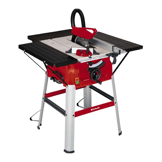 EINHELL TC-TS 2025/1 UA Manual De Instrucciones