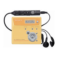 Sony WALKMAN MZ-N505 Manual De Instrucciones