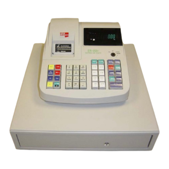 ECR SAMPOS ER-058+ Manual De Uso Y Programación