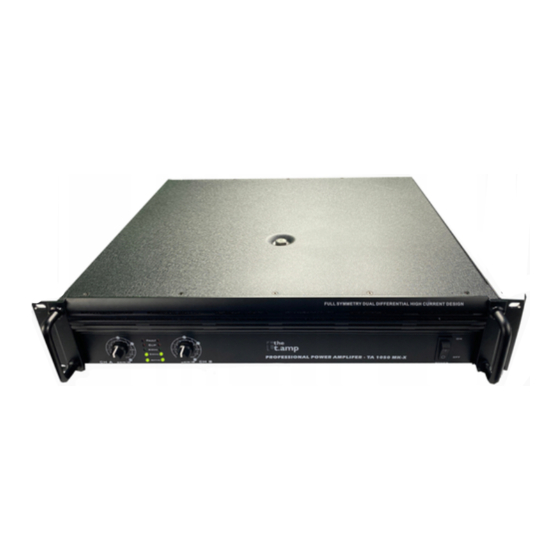 thomann TA 450 MK-X Manual De Instrucciones