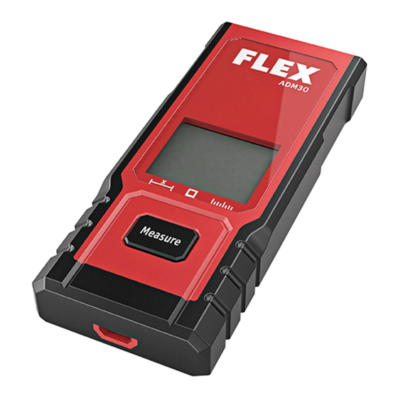Flex ADM 30 Instrucciones De Funcionamiento Originales