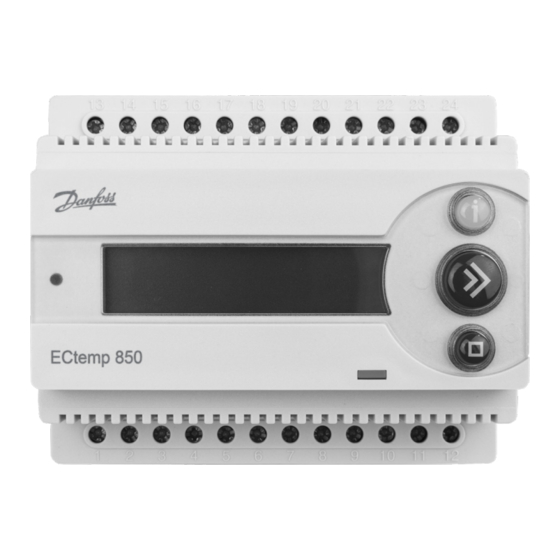 Danfoss ECtemp 850 IV Instrucciones De Instalación