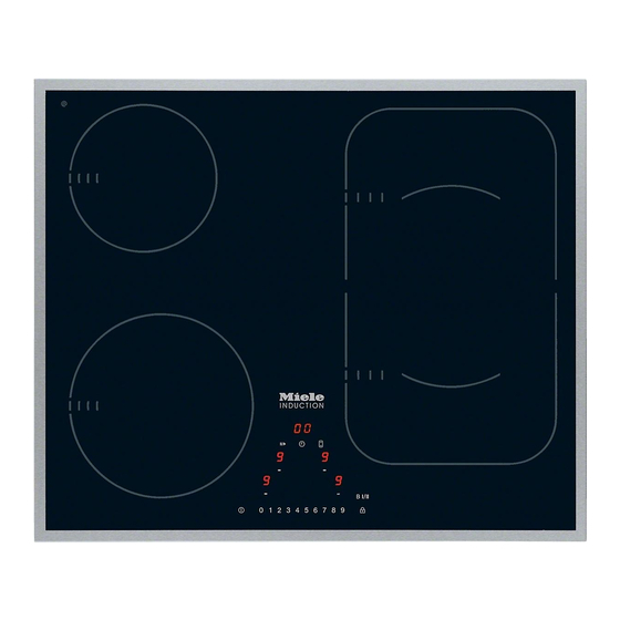 Miele KM 6322 Instrucciones De Manejo Y Montaje