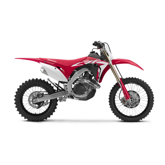 Honda CRF450RX Manuales