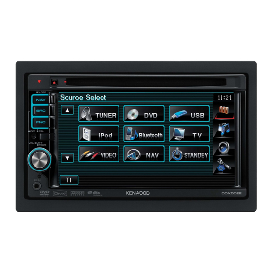 Kenwood DDX5022 Manual De Instalación