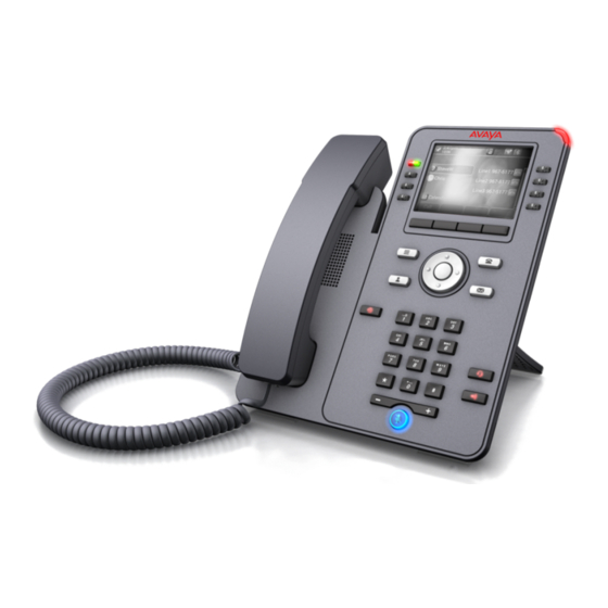 Avaya J100 Manual Del Usuario