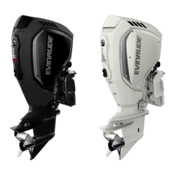 BRP Evinrude E-Tec G2 Manuales