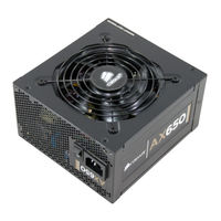 Corsair PROFESSIONAL Serie GOLD AX650 Manual Del Usuario