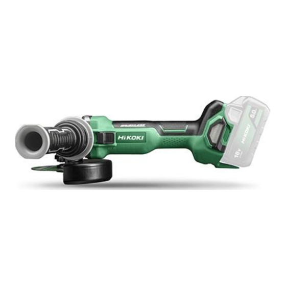 HIKOKI G 1812DA Instrucciones De Manejo