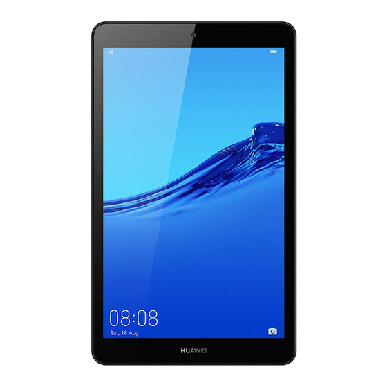 Huawei MediaPad M5 lite 8 Guia De Inicio Rapido