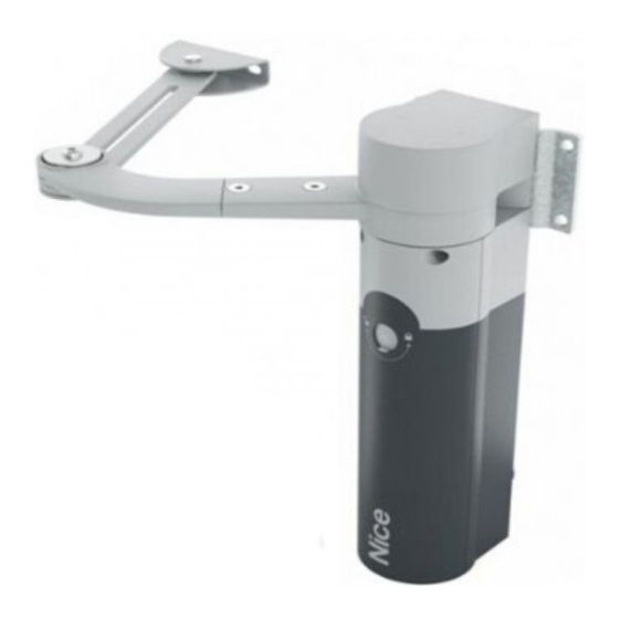 Nice WALKY WL1024 Manual Del Usuario