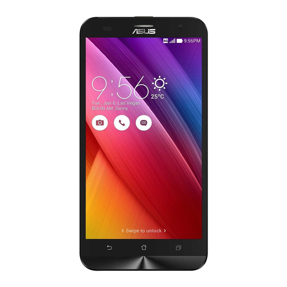Asus Zenfone 2 Laser ZE550KL Guia Del Usuario