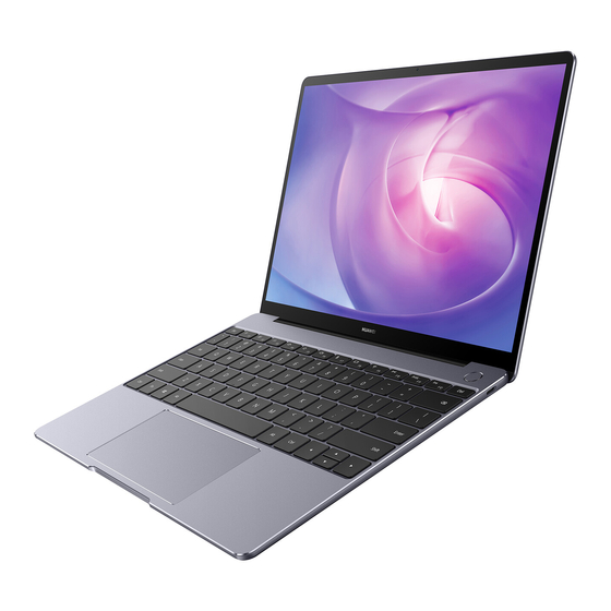 Huawei MateBook 13 Guia De Inicio Rapido