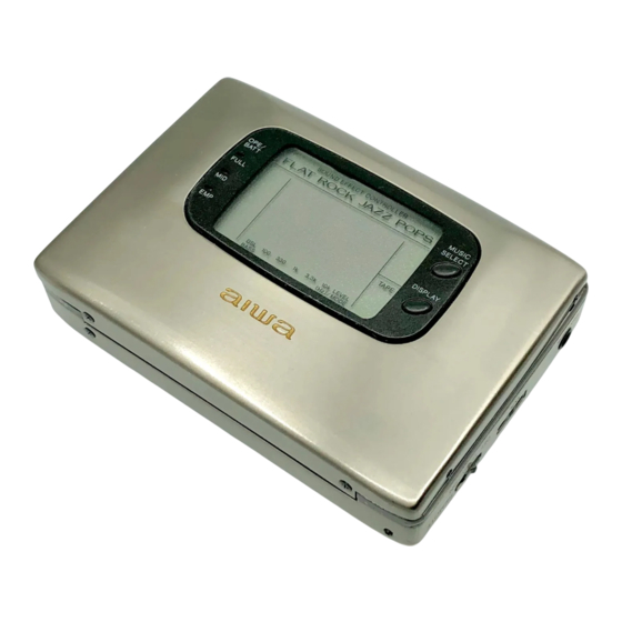 Aiwa HS-PX1000 Manual De Instrucciones