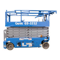 Genie GS -3232 Manual De Mantenimiento