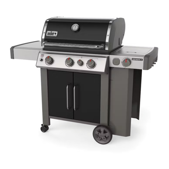 Weber Genesis II E-335 Manual Del Propietário