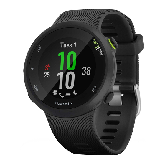 Garmin forerunner best sale 45 instrucciones