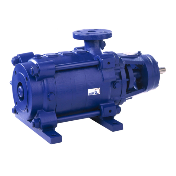 KSB MULTITEC SERIE MANUAL DE INSTRUCCIONES Descargar en PDF ManualsLib