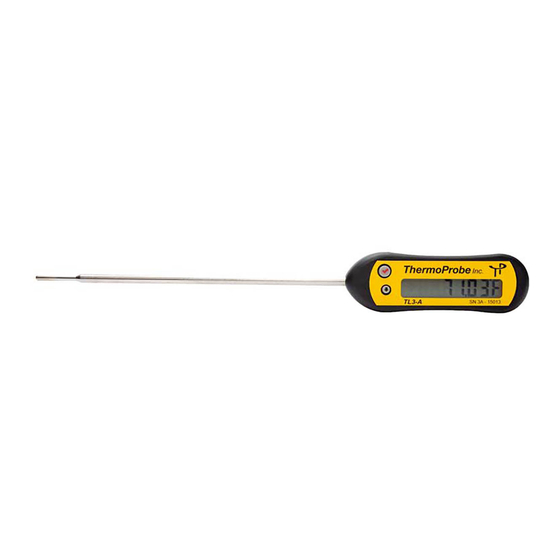 ThermoProbe TL3-A Manuales
