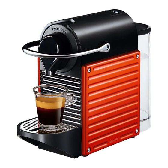 Nespresso PIXIE C61 Manual De Instrucciones