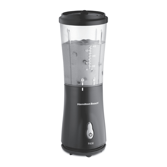 Hamilton Beach 51101 Manual De Instrucciones